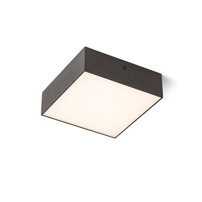 RENDL surface mounted lamp LARISA SQ 17 DIMM ceiling black 230V LED 15W 3000K R13938 1