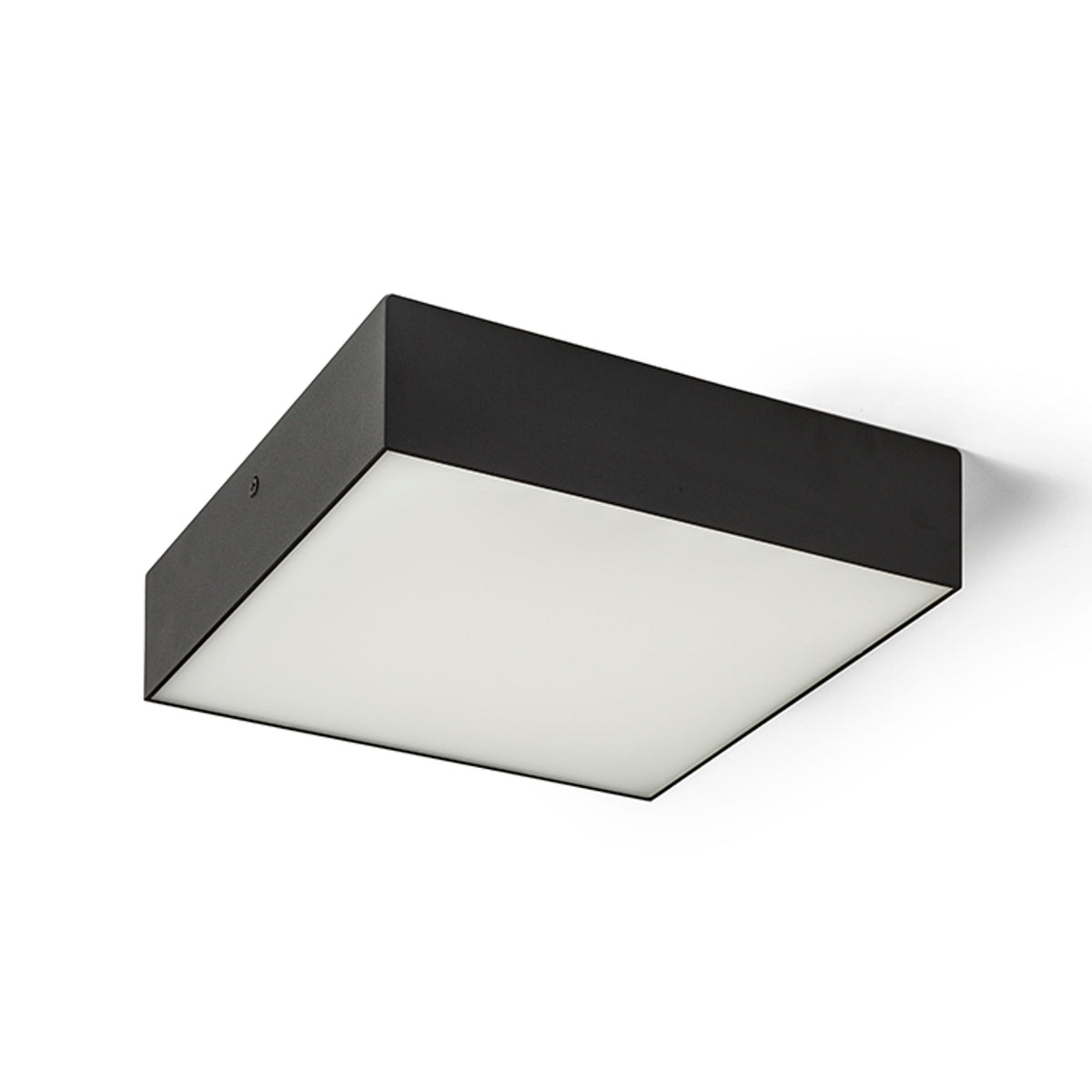 RENDL surface mounted lamp LARISA SQ 22 DIMM ceiling black 230V LED 20W 3000K R13939 1