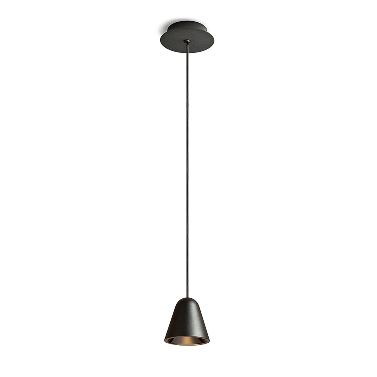 RENDL pendant lamp STIG pendant black  230V LED 6.8W 34°  3000K R13940 1