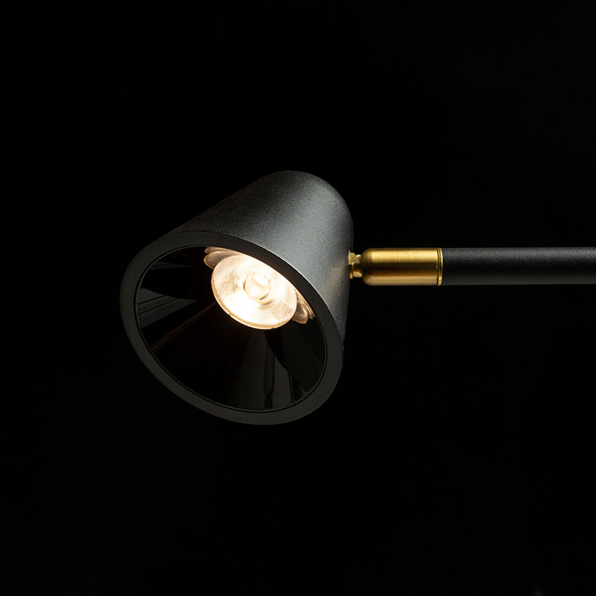 RENDL floor lamp STIG floor black  230V LED 8.4W 34°  3000K R13942 4