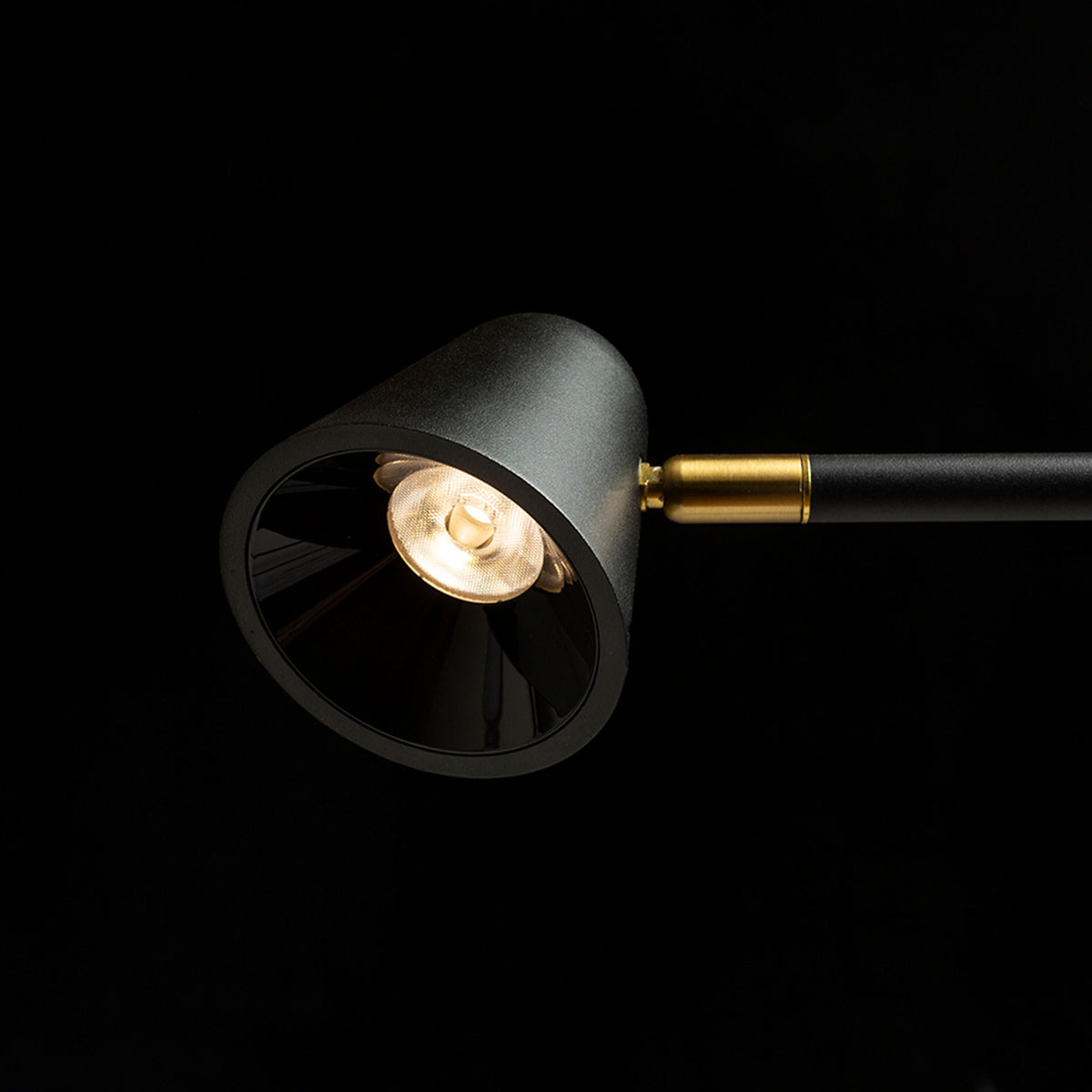 RENDL floor lamp STIG floor black  230V LED 8.4W 34°  3000K R13942 5