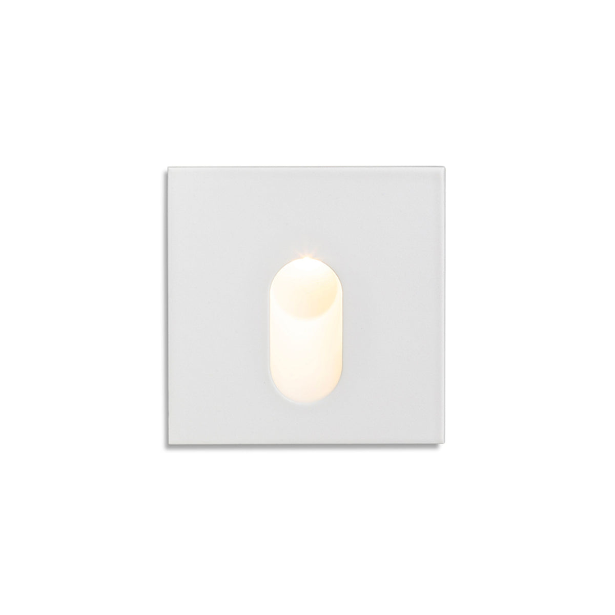 RENDL recessed light MEMPHIS SQ wall recessed white 230V LED 3W 60° 3000K R13954 4