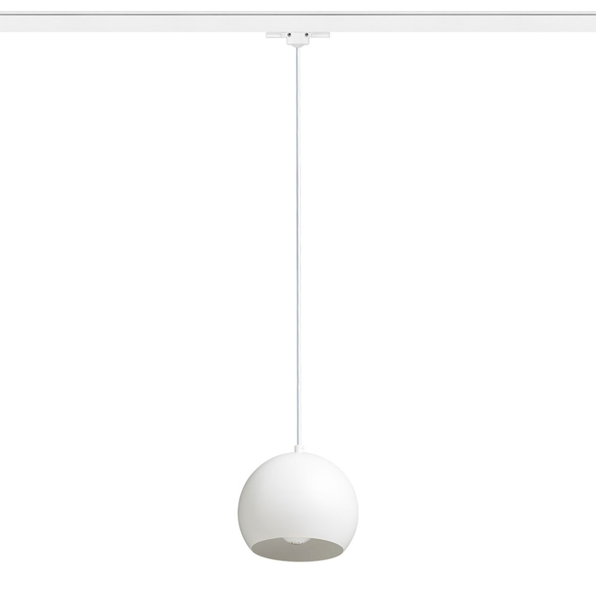 RENDL 3-circuit track system AGNETA for 3-circuit tracks pendant white  230V LED E27 11W R13974 1