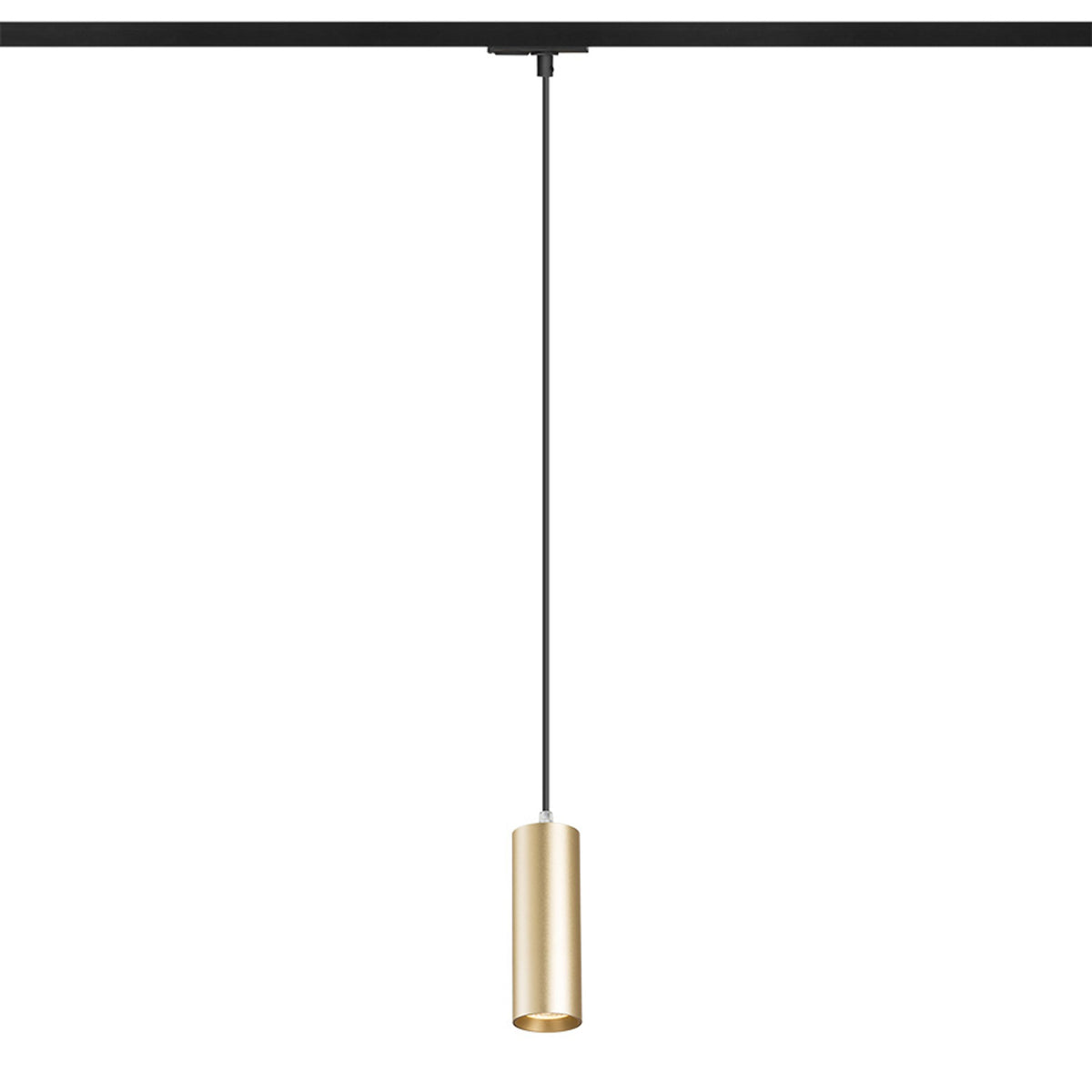 RENDL 1-circuit track system MAVRO for 1-circuit tracks pendant gold 230V LED 12W 38° 3000K R13981 2