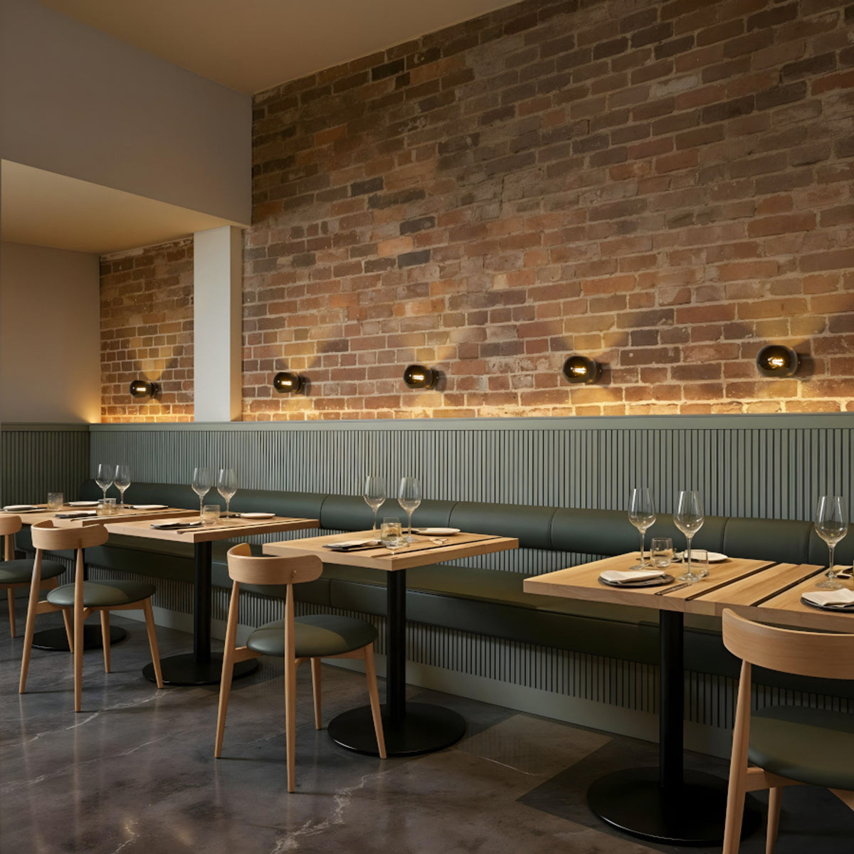 RENDL wall lamp SOLARIS surface mounted smoke-colored glass/black 230V LED E14 7W R13996 6