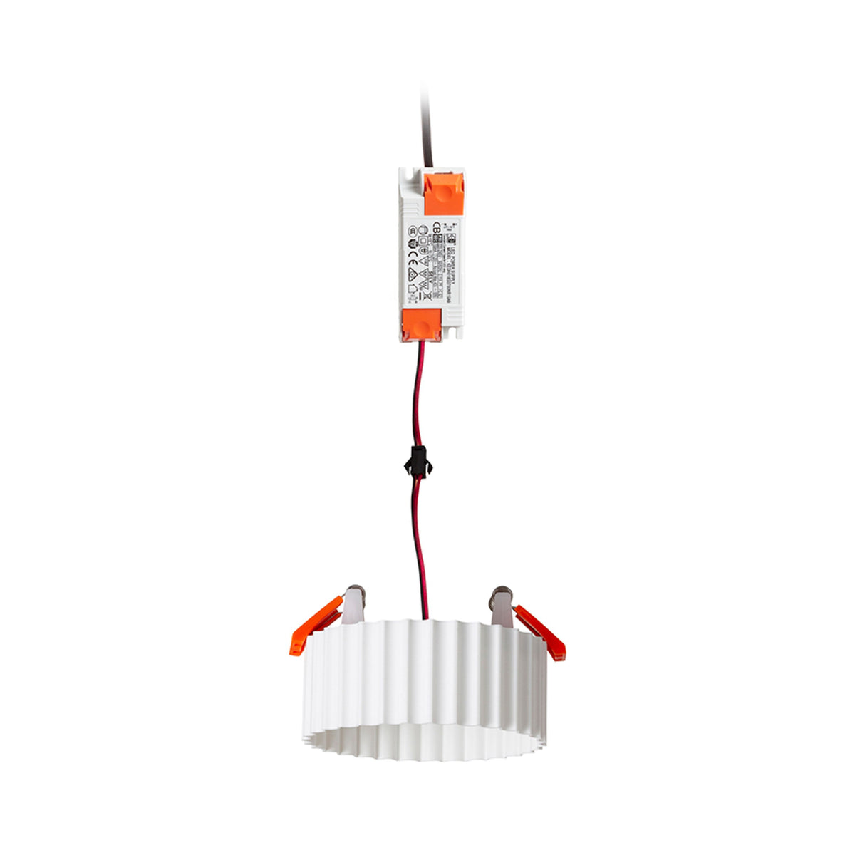 RENDL recessed light MARENGA RT1 40 recessed white Eco PLA 230V LED 6W  3000K R14012 7