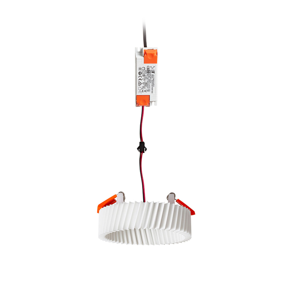 RENDL recessed light MARENGA RW1 30 recessed white Eco PLA 230V LED 6W  3000K R14013 6
