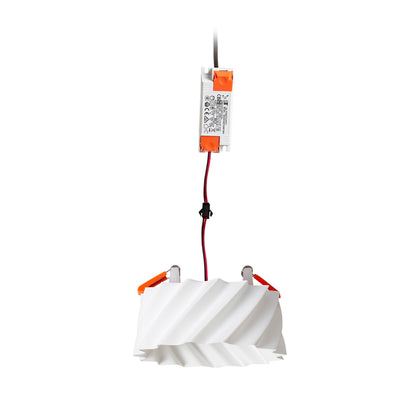 RENDL recessed light MARENGA RW2 60 recessed white Eco PLA 230V LED 6W  3000K R14014 8