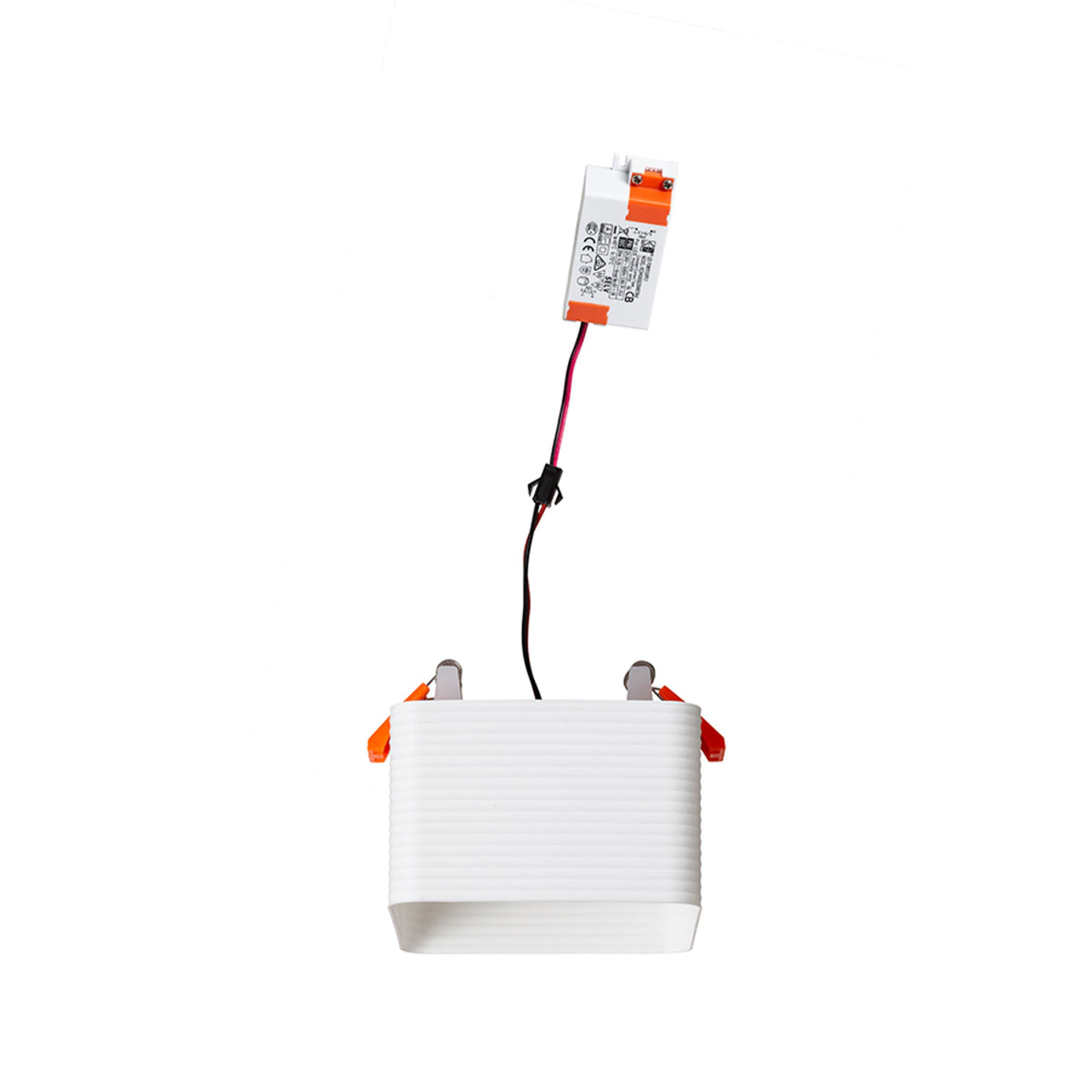 RENDL recessed light MARENGA SQR3 60 recessed white Eco PLA 230V LED 6W  3000K R14017 6