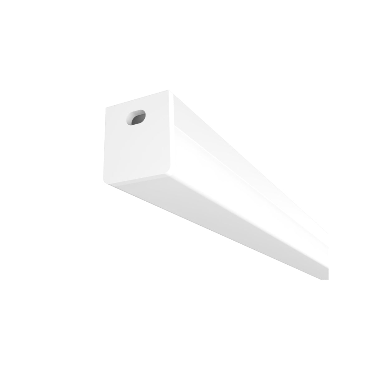 RENDL LED-strip LED PROFILE H surface mounted 1m white matte acrylic/aluminum  R14089 1