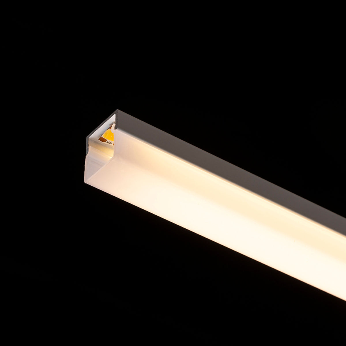 RENDL LED-strip LED PROFILE H surface mounted 1m white matte acrylic/aluminum  R14089 3