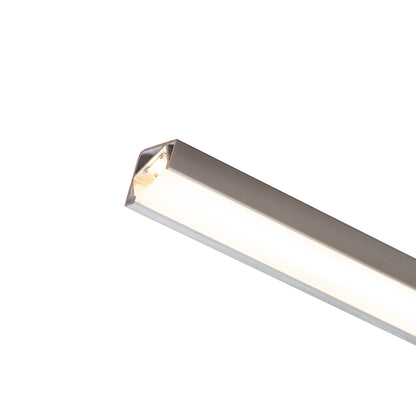 RENDL LED-strip LED PROFILE I 30/60 surface mounted 1m anodized aluminum/matte acrylic  R14092 7