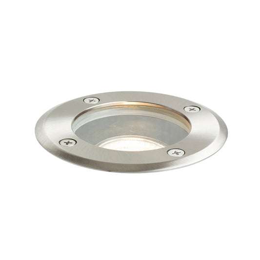 RENDL outdoor lamp ORBU R recessed  stainless steel 230V GU10 15W IP67 R14096 1