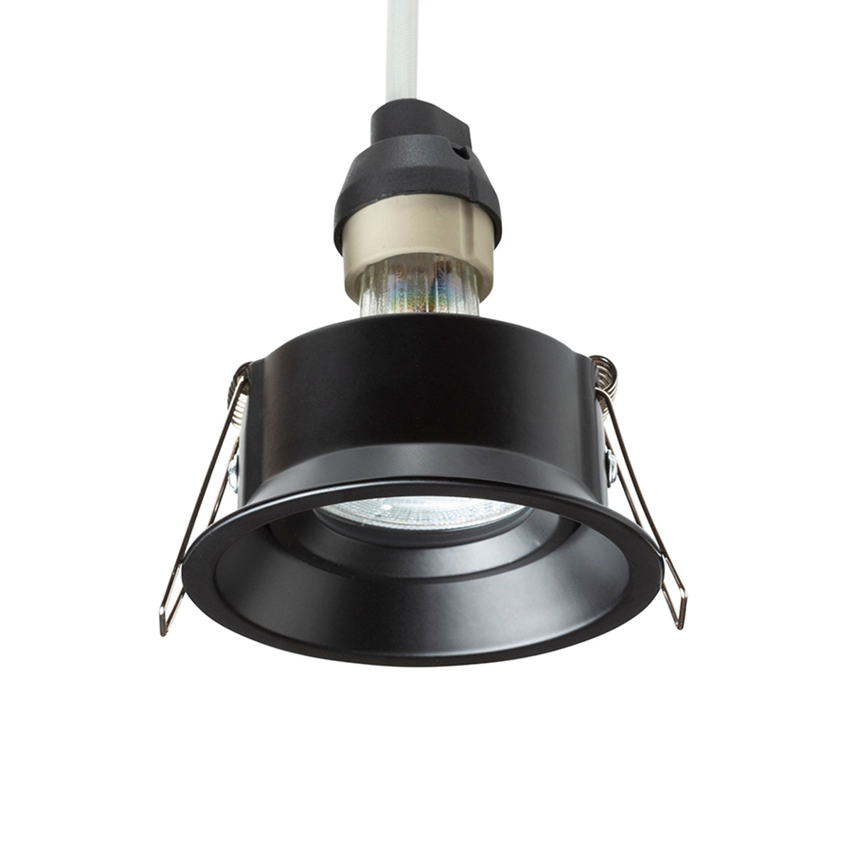 RENDL recessed light SOBER recessed black  230V LED GU10 7W R14100 3