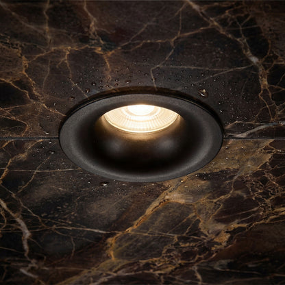 RENDL recessed light ISLA recessed black  230V LED GU10 7W IP65 R14101 2