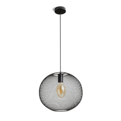 RENDL pendant lamp COSIR 34 pendant black 230V LED E27 15W R14106 6