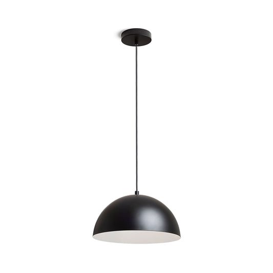 RENDL pendant lamp GLADYS 30 pendant black/white  230V LED E27 15W R14109 1