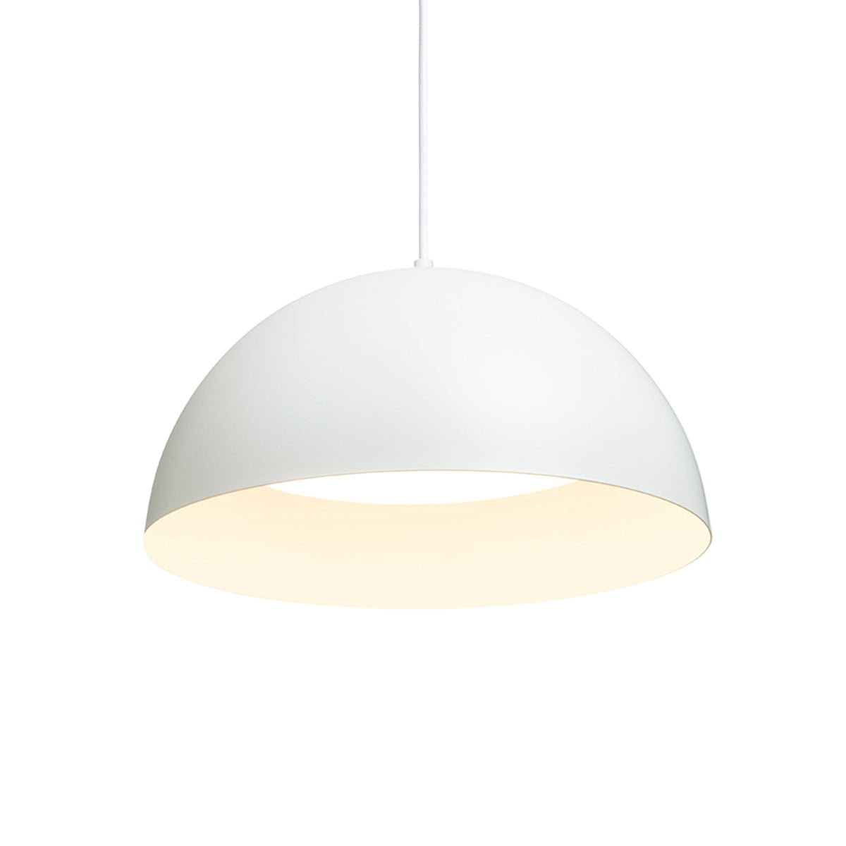 RENDL pendant lamp GLADYS 40 pendant white/white 230V LED E27 30W R14111 4
