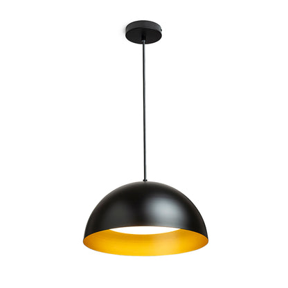 RENDL pendant lamp GLADYS 40 pendant black/gold 230V LED E27 30W R14114 1