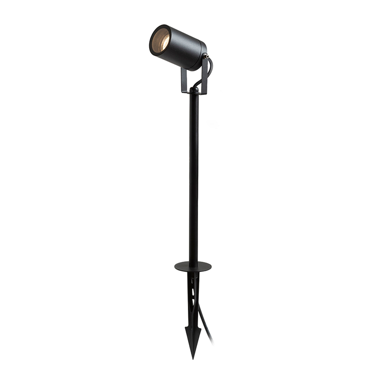 RENDL outdoor lamp NAVONA 47 on spike anthracite grey 230V LED GU10 8W IP65 R14138 1