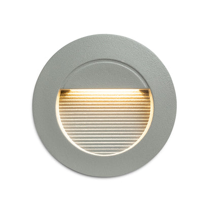 RENDL outdoor lamp MARCO 70 recessed silver grey 230V LED 3W IP65 3000K R14143 2