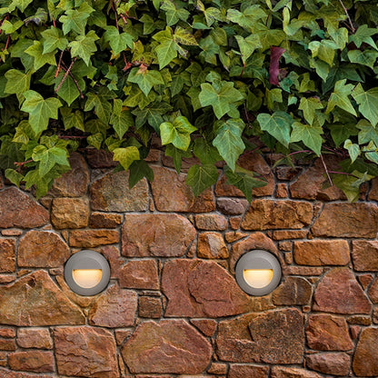 RENDL outdoor lamp MARCO 70 recessed silver grey 230V LED 3W IP65 3000K R14143 3