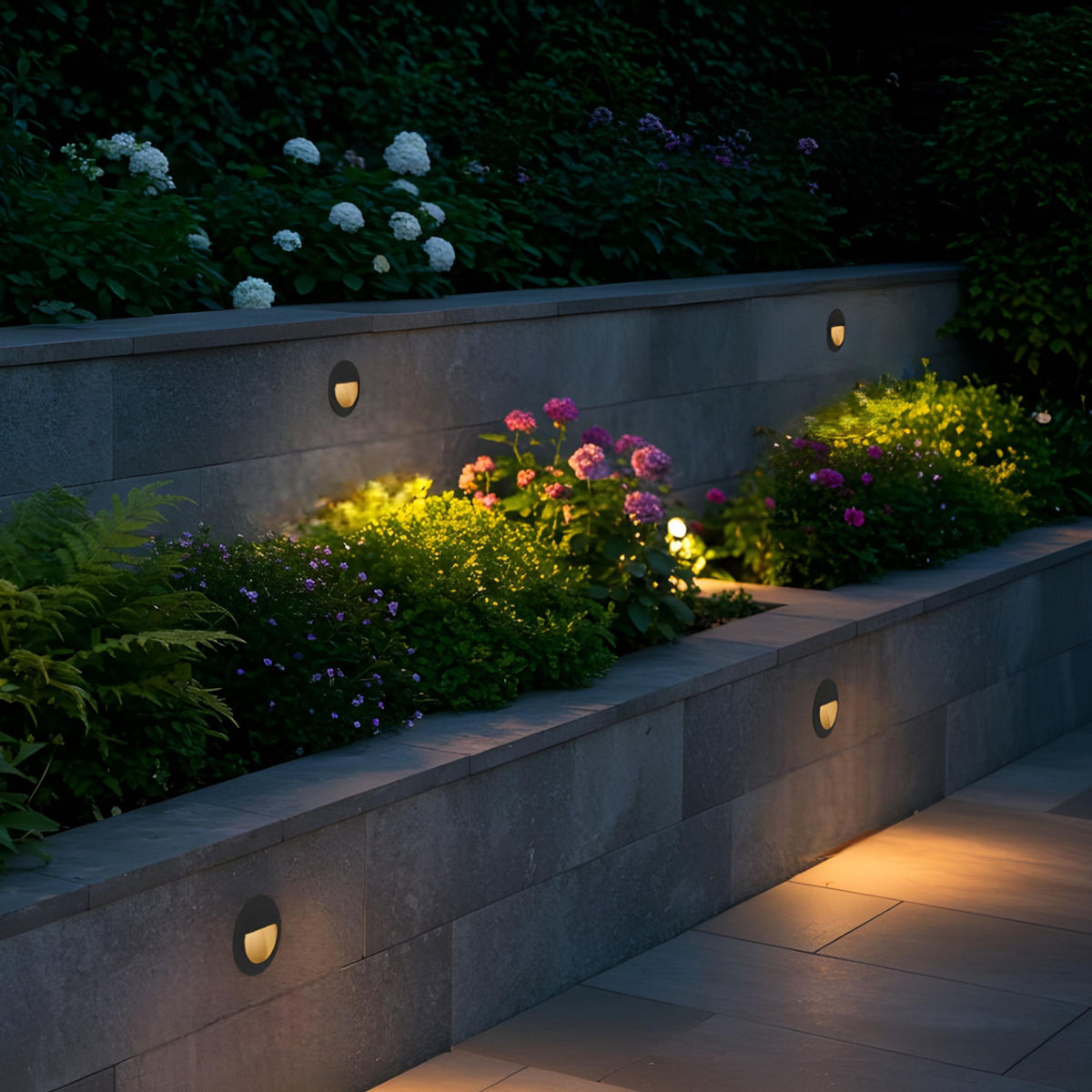 RENDL outdoor lamp MARCO 70 recessed anthracite grey 230V LED 3W IP65 3000K R14144 5