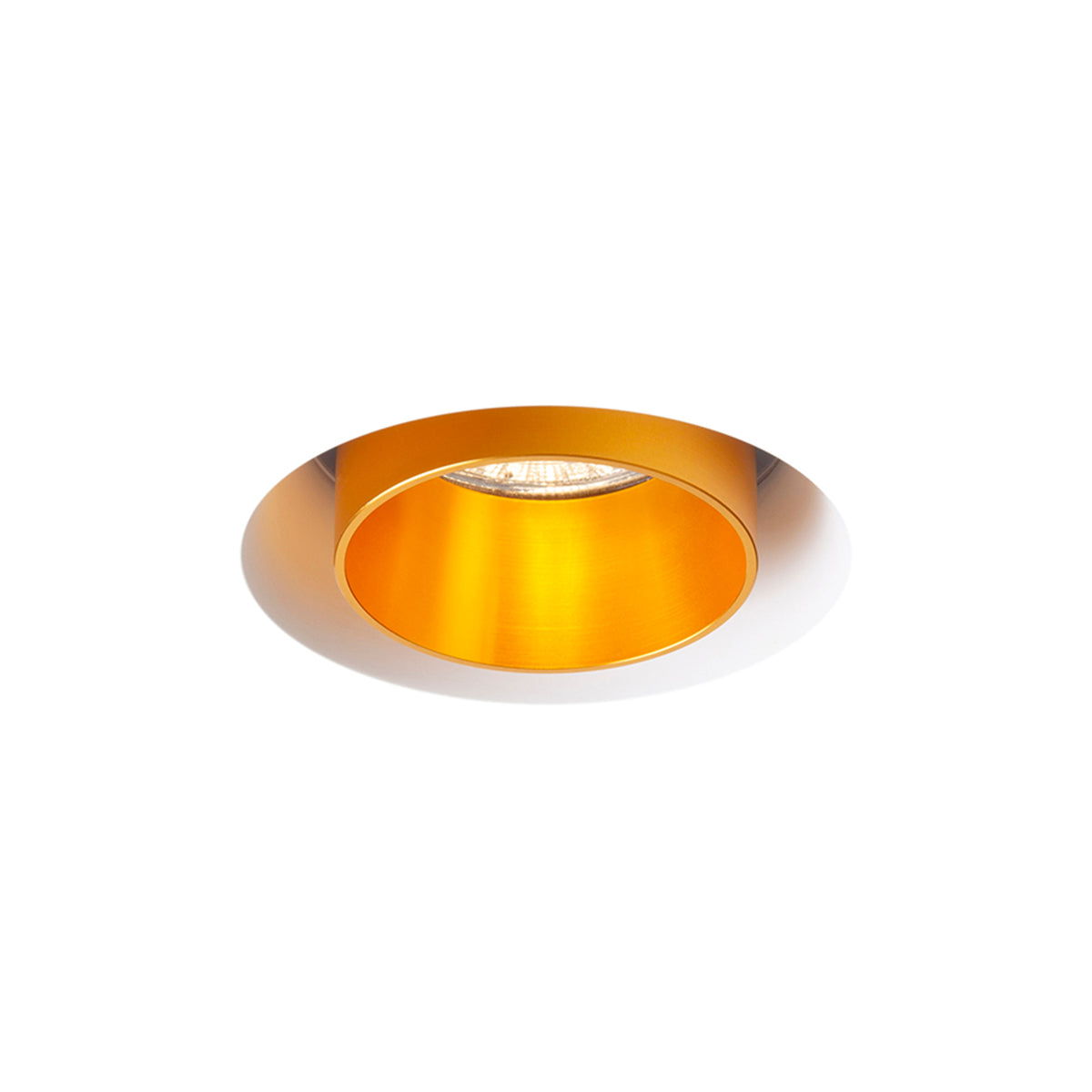 RENDL recessed light DAYTONA directional plaster/brushed brass 230V LED GU10 8W R14161 1