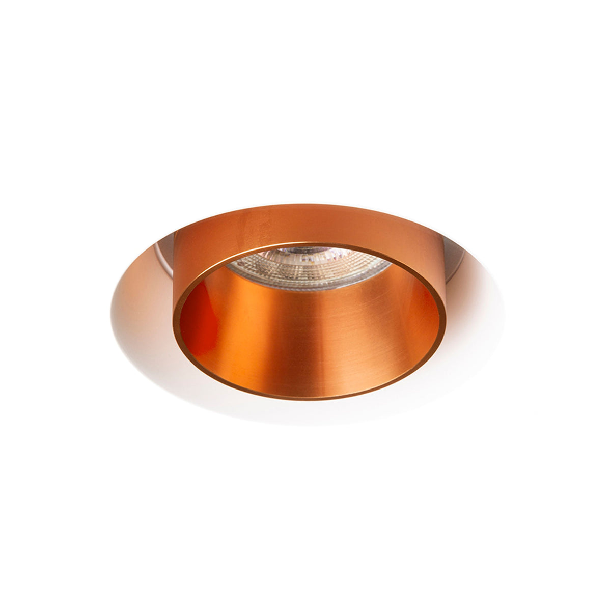 RENDL recessed light DAYTONA directional plaster/brushed copper 230V LED GU10 8W R14162 4