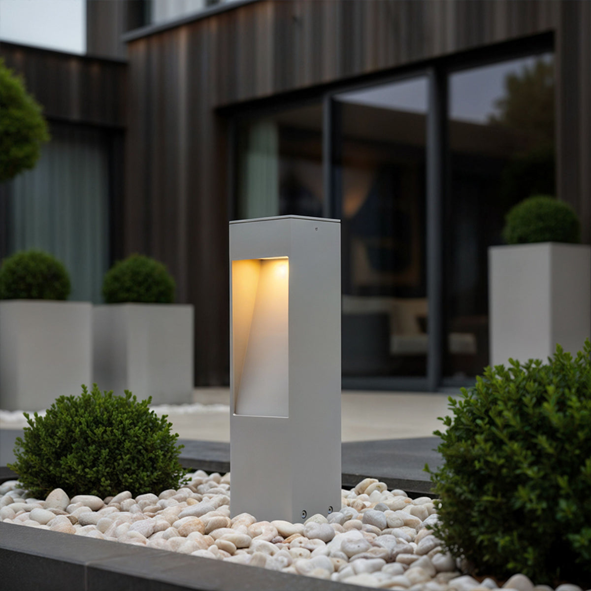 RENDL outdoor lamp TORIN 30 floor light grey  230V LED 7W 120° IP65  3000K R14169 6