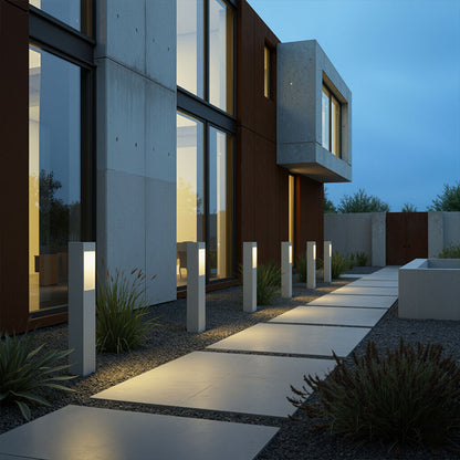RENDL outdoor lamp TORIN 60 floor light grey  230V LED 7W 120° IP65  3000K R14171 2