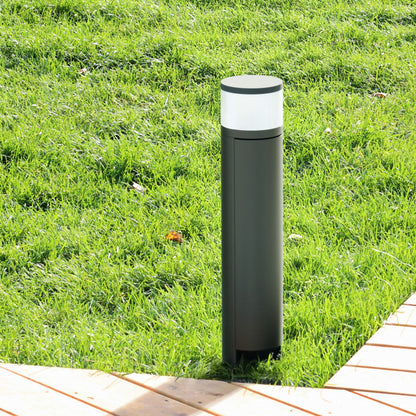 RENDL outdoor lamp JEAN 50 bollard with power sockets anthracite grey  230V LED G9 5W IP54 R14173 4