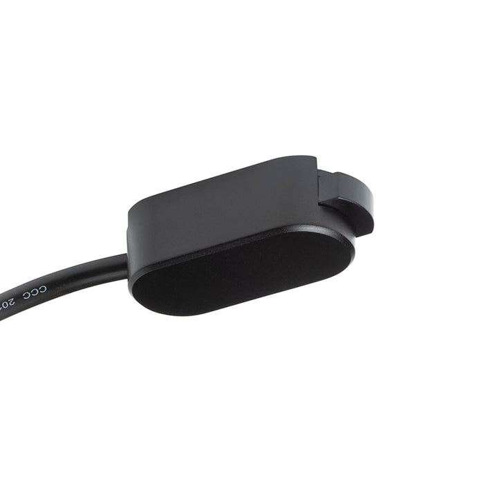 RENDL Ultra-thin track system VEGA feed-in black 24=  R14176 1