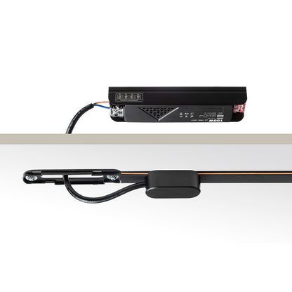 RENDL Ultra-thin track system VEGA feed-in black 24=  R14176 2