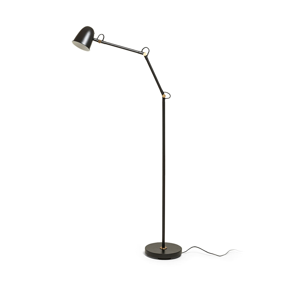RENDL floor lamp DANNY floor black brass 230V LED E14 5W R14190 10