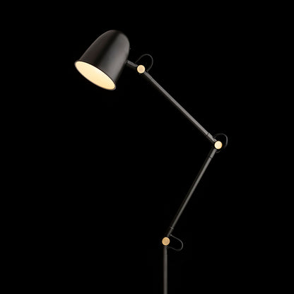 RENDL floor lamp DANNY floor black brass 230V LED E14 5W R14190 5