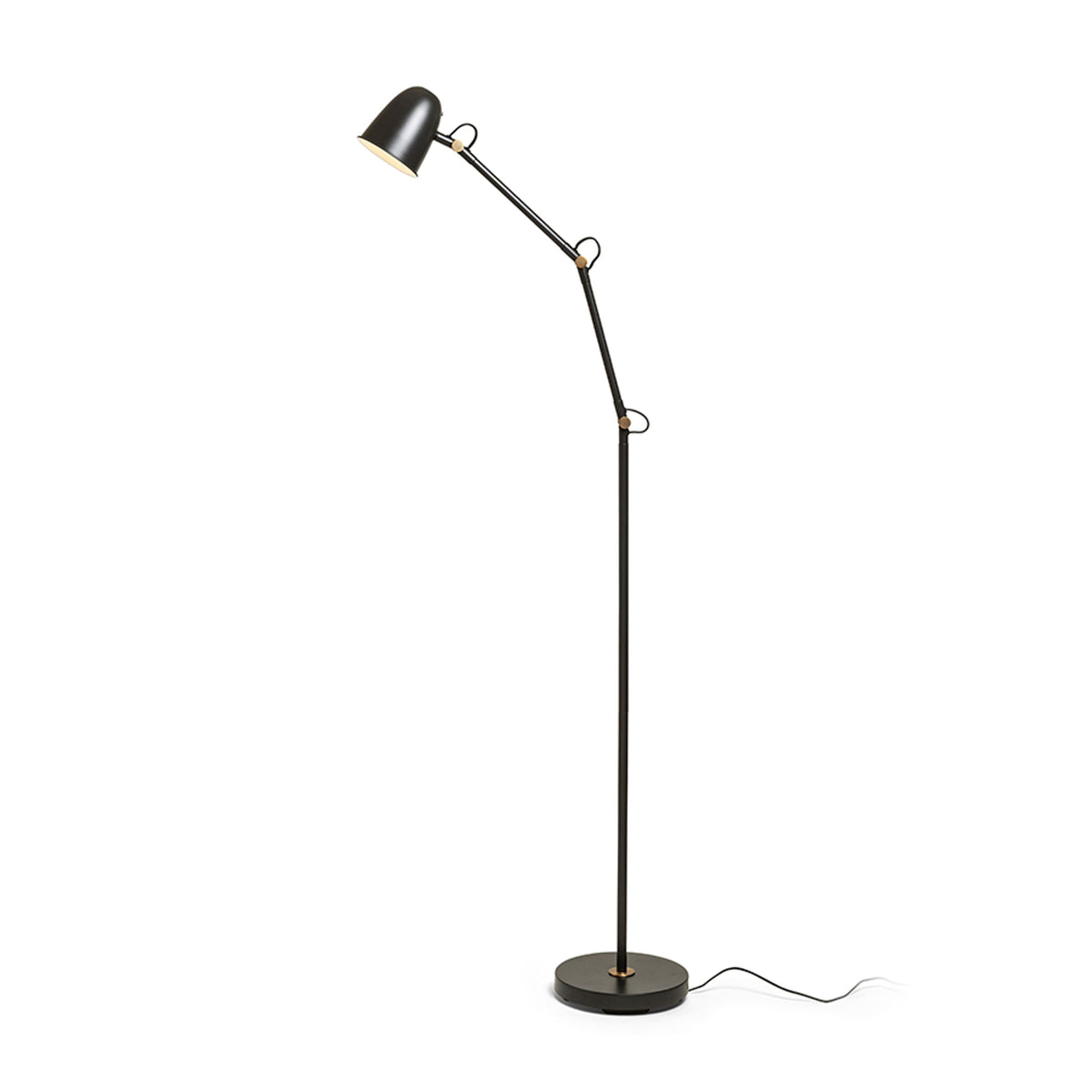 RENDL floor lamp DANNY floor black brass 230V LED E14 5W R14190 8
