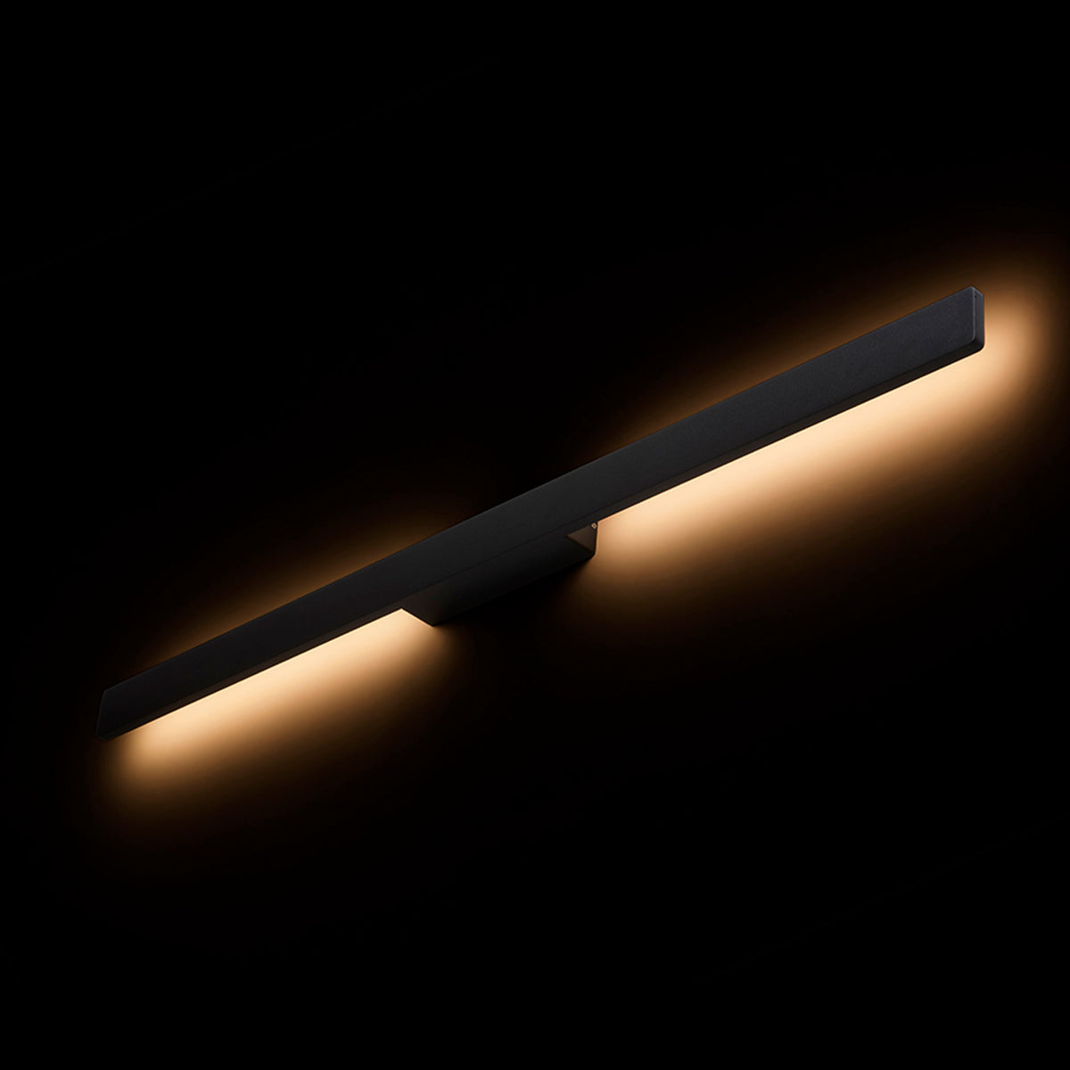 RENDL outdoor lamp BONAREA 104 wall black satinated acrylic 230V LED 18W 120° IP54  3000K R14192 3
