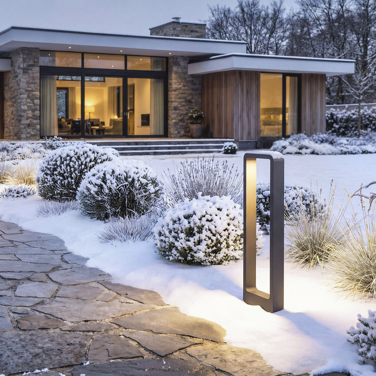 RENDL outdoor lamp BONN 65 floor black grey  230V LED 7W 120° IP65  3000K R14197 6