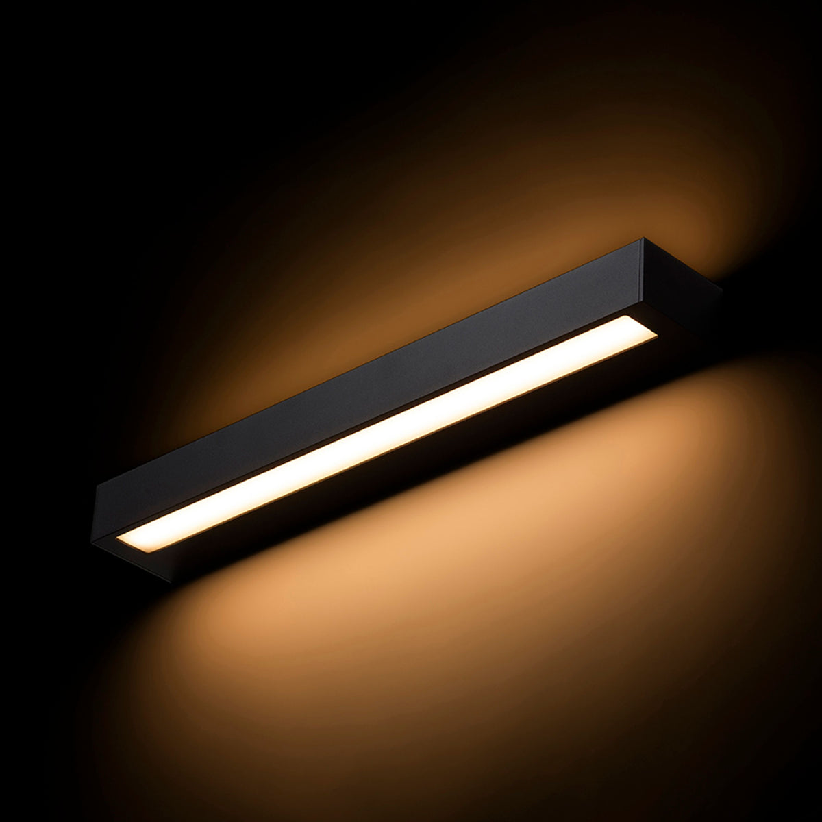 RENDL outdoor lamp ASTER 50 wall black frosted acrylic 230V LED 2x10W IP65 3000K R14199 4