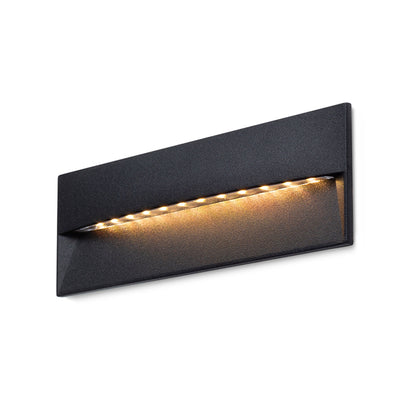 RENDL outdoor lamp REP 18 recessed black  230V LED 6W 90° IP65  3000K R14205 3