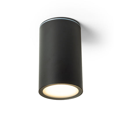 RENDL outdoor lamp DUNE E27 ceiling black 230V LED E27 9W IP65 R14211 1