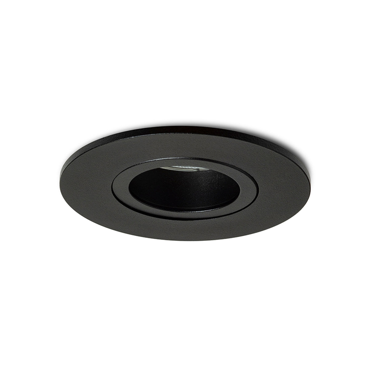 RENDL recessed light GALO R recessed black 230V LED GU10 9W IP65 R14224 2