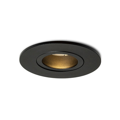 RENDL recessed light GALO R recessed black 230V LED GU10 9W IP65 R14224 4