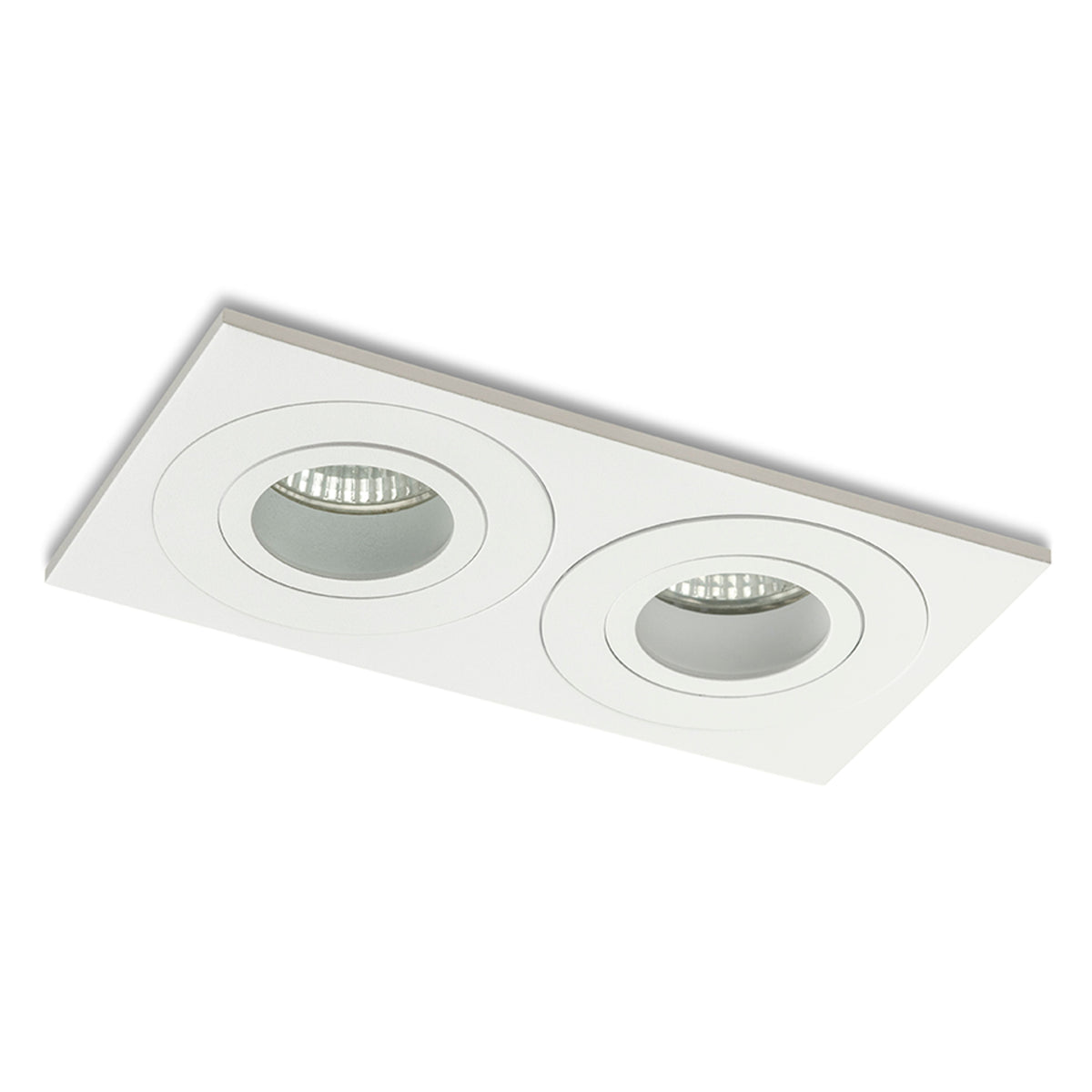 RENDL recessed light GALO II recessed white 230V LED GU10 9W IP65 R14225 2