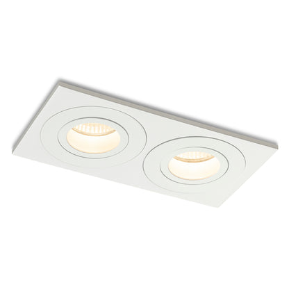 RENDL recessed light GALO II recessed white 230V LED GU10 9W IP65 R14225 5