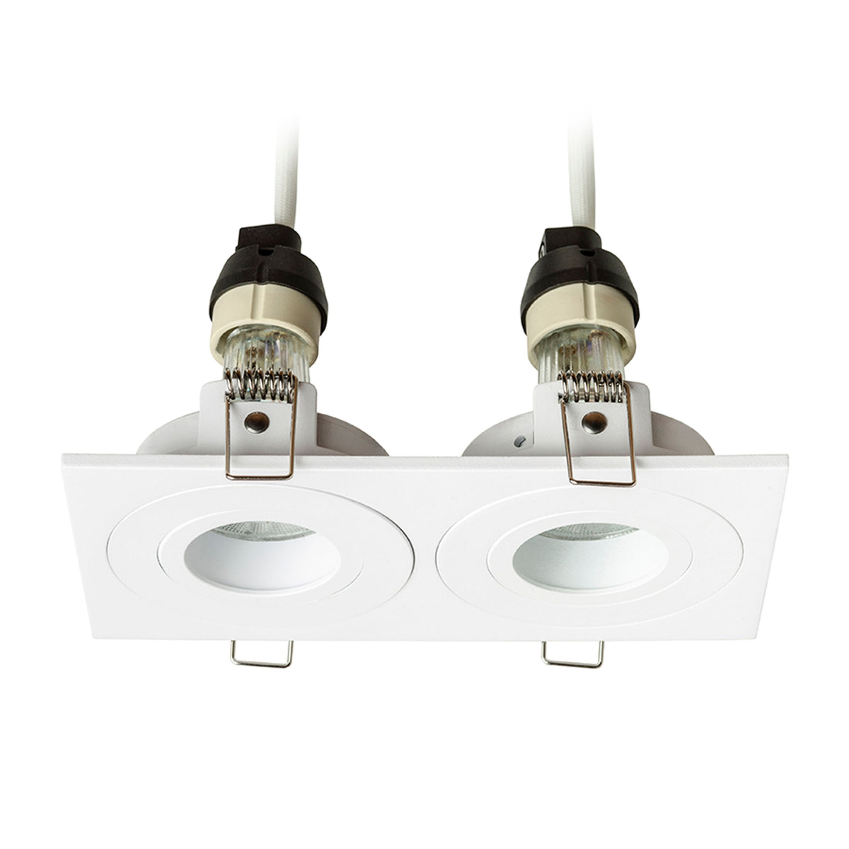 RENDL recessed light GALO II recessed white 230V LED GU10 9W IP65 R14225 7