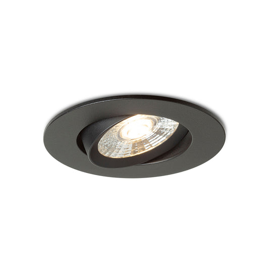 RENDL recessed light NEFRIT DIMM recessed black 230V LED 6W 36° 3000K R14235 1