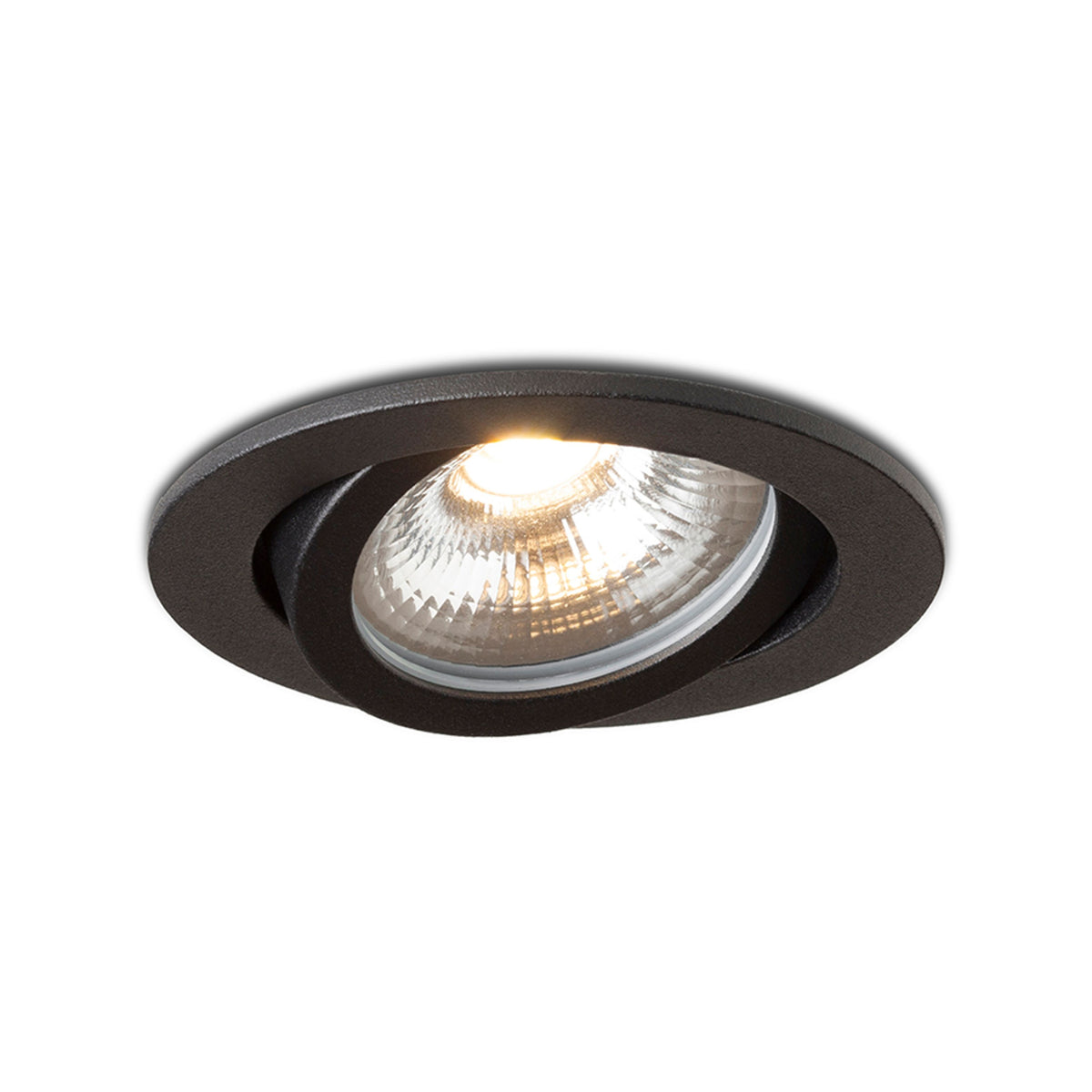 RENDL recessed light JADE DIMM TO WARM recessed black 230V LED 6W 60° 3000 - 2000K R14237 1