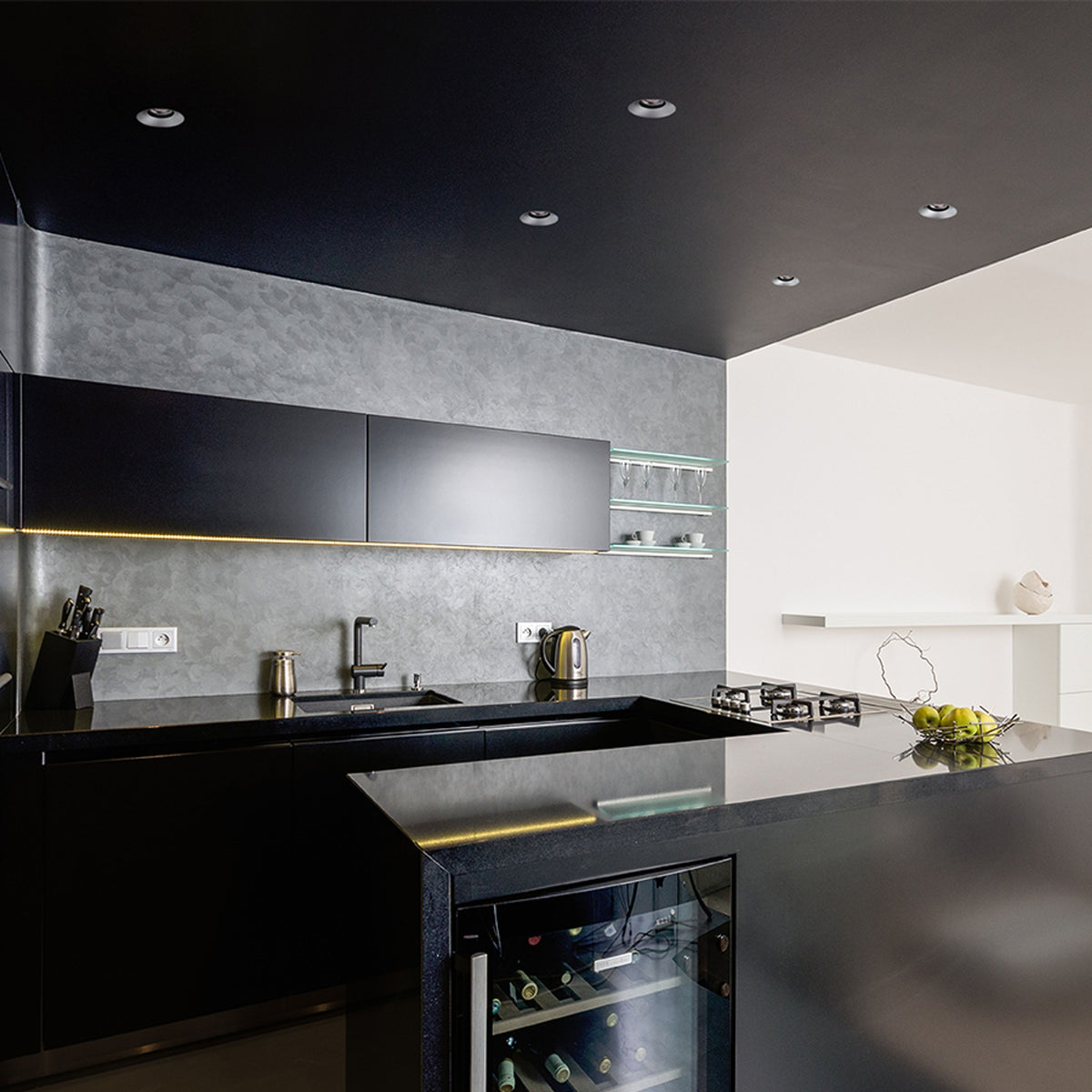 RENDL recessed light ANTARES recessed white  230V LED 10W 36°  3000K R14243 6